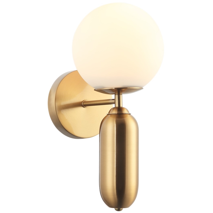 ITALUX - Zidna lampa ALDEVA 1xE27/40W/230V zlatna