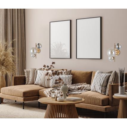ITALUX - Zidna lampa CANELLO 3xG9/5W/230V mesing