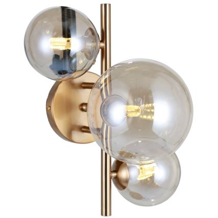 ITALUX - Zidna lampa CANELLO 3xG9/5W/230V mesing
