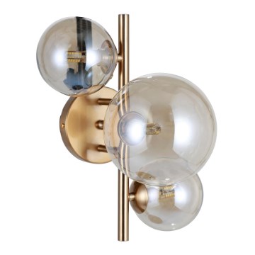 ITALUX - Zidna lampa CANELLO 3xG9/5W/230V mesing