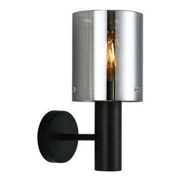 ITALUX - Zidna lampa SARDO 1xE27/40W/230V crno
