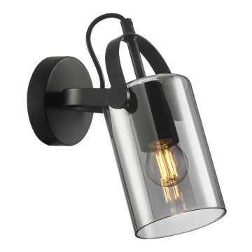 ITALUX - Zidna reflektorska lampa NANESMA 1xE27/40W/230V crno