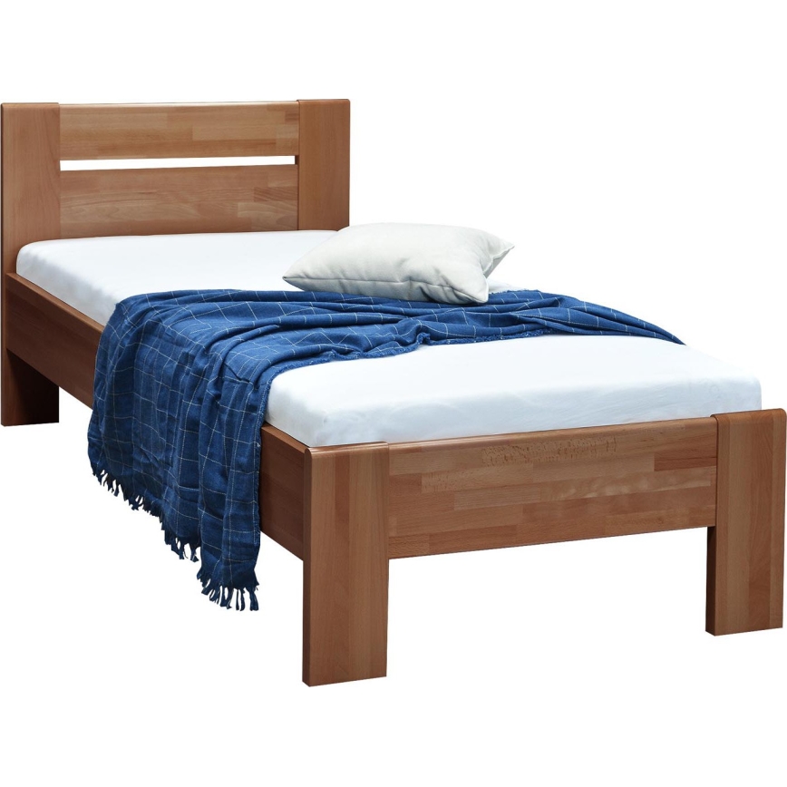 Jednokrevetni krevet AMBER 90x200 cm, šljiva