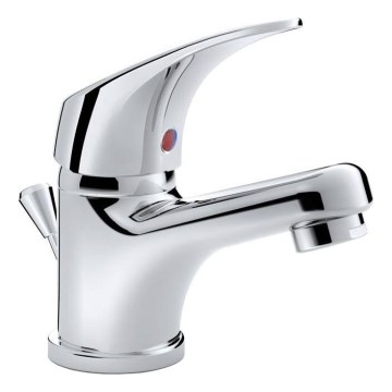 JIKA H3111N10041111 - Slavina za umivaonik + ventil sa prelivom TALAS 12,3 cm sjajni hrom