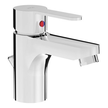 JIKA H3111Z10041111 - Baterija za umivaonik + klik-klak ventil sa prelivom LYRA 12,5 cm sjajni hrom