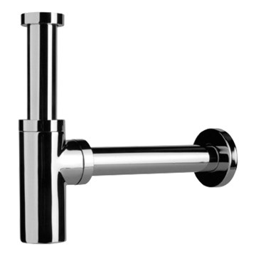 JIKA H3747100040001 - Okrugli sifon za umivaonik MIO sjajni hrom