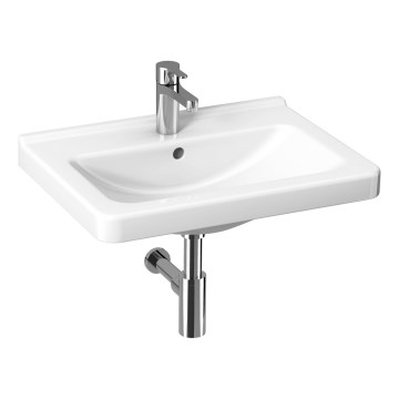 JIKA H8104240001041 - Viseći umivaonik CUBITO 65x48,5 cm keramika/bela