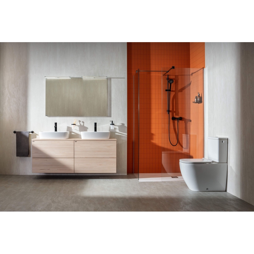 JIKA H8183827571041 - Umivaonik za ploču LYRA 55x40 cm keramika/matna bela