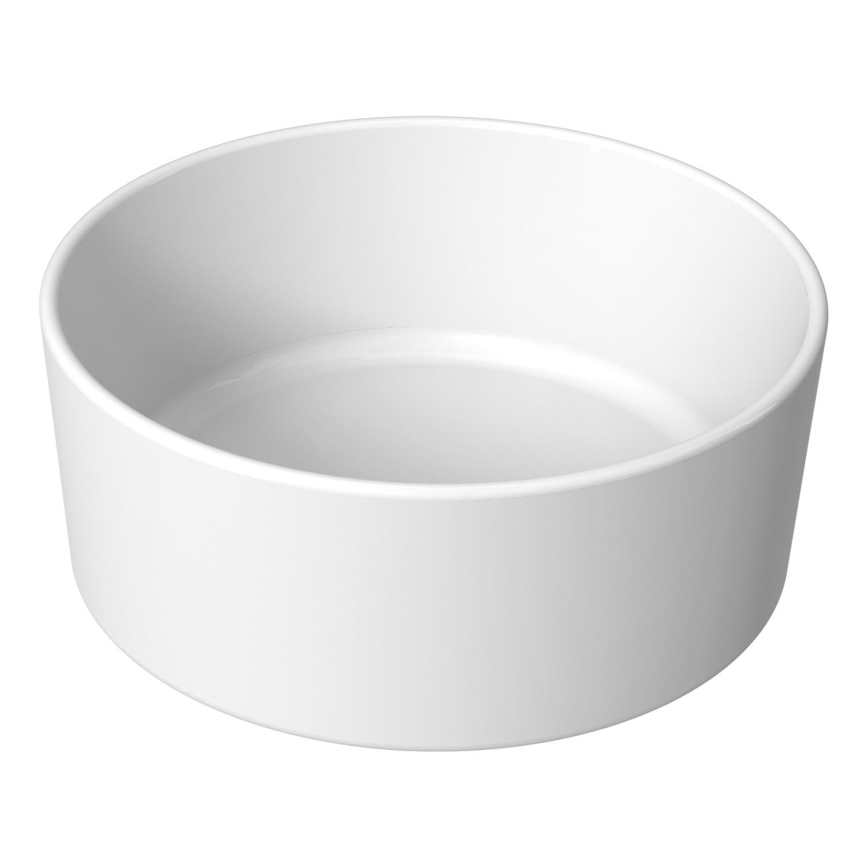 JIKA H8184200001121 - Nadgradni umivaonik CUBITO, prečnik 40 cm, keramika/bela