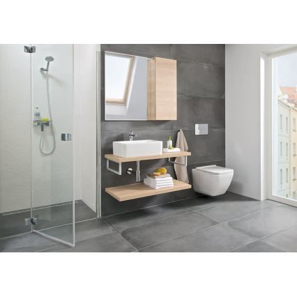 JIKA H8184230001121 - Umivaonik za ugradnju na radnu ploču CUBITO 50 x 35 cm keramika/bela