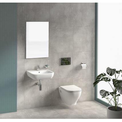 JIKA H8666160000001 - Viseća WC šolja DEEP keramika/bela + WC daska DEEP duroplast/bela sa prigušiva
