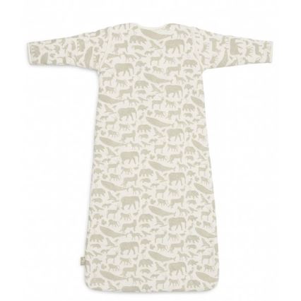 Jollein - Vreća za spavanje 2u1 3-9 meseci 3 TOG Animals Olive Green