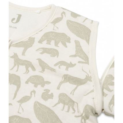 Jollein - Vreća za spavanje 2u1 3-9 meseci 3 TOG Animals Olive Green