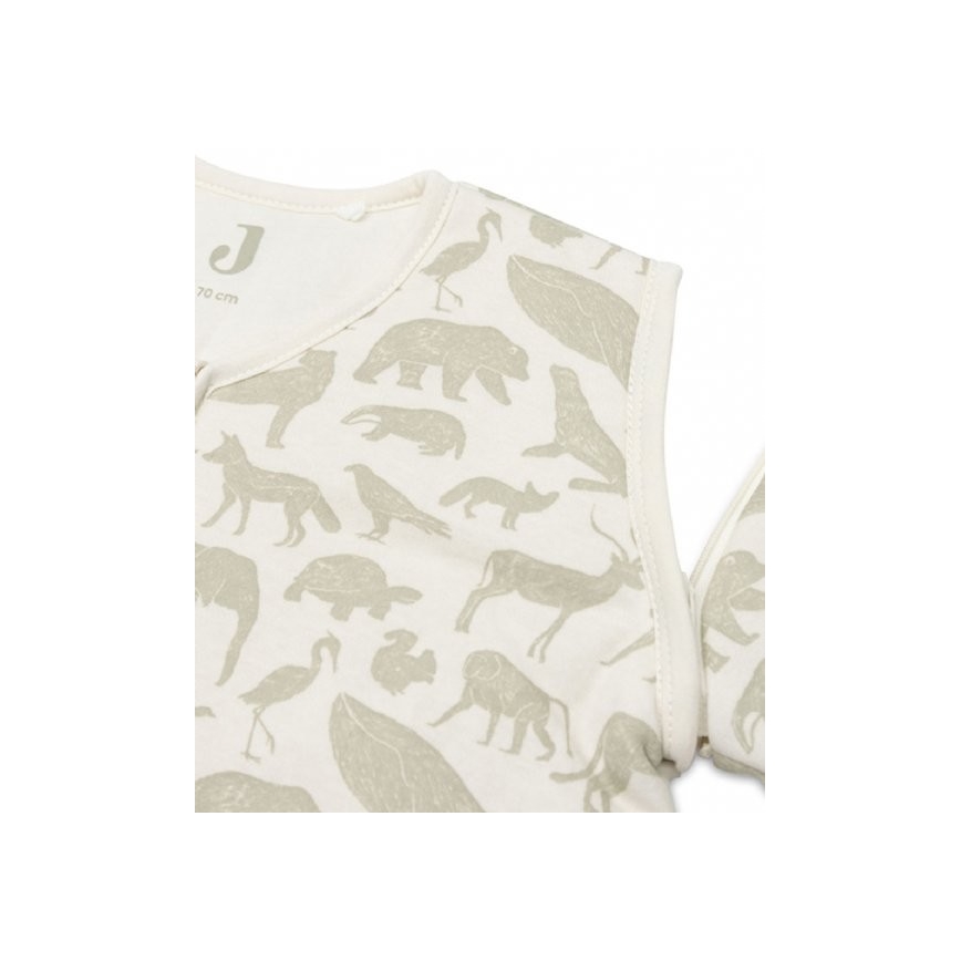 Jollein - Vreća za spavanje 2u1 3-9 meseci 3 TOG Animals Olive Green