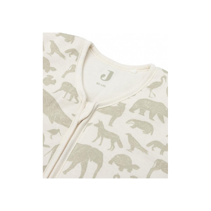 Jollein - Vreća za spavanje 2u1 6-18 meseci 3 TOG Animals Olive Green