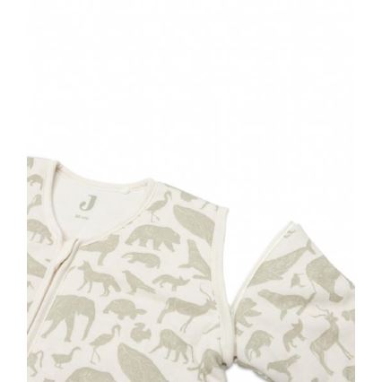 Jollein - Vreća za spavanje 2u1 6-18 meseci 3 TOG Animals Olive Green