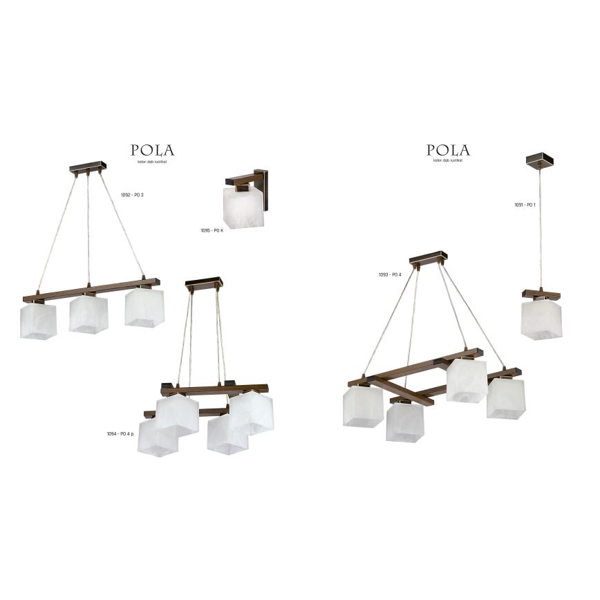 Jupiter 1095 - POK - Zidna lampa POLA 1xE27/60W/230V