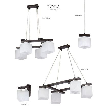 Jupiter 1100 - POK - Zidna lampa POLA 1xE27/60W/230V