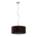 JUPITER 1118-AV1 - Viseća lampa AVEO 1xE27/60W venge prozirno Staklo