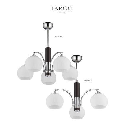 Jupiter 1135 - LO5VE - Viseća lampa LARGO 5xE27/60W/230V