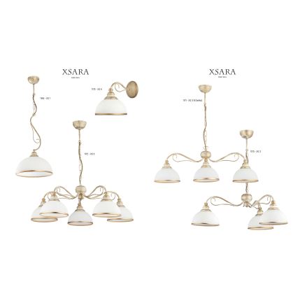 Jupiter 1171 - Viseća lampa XSARA 3xE27/60W/230V