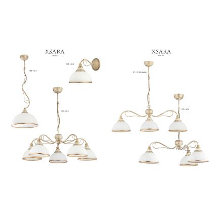 Jupiter 1173 - XS K - Zidna lampa XSARA 1xE27/60W/230V