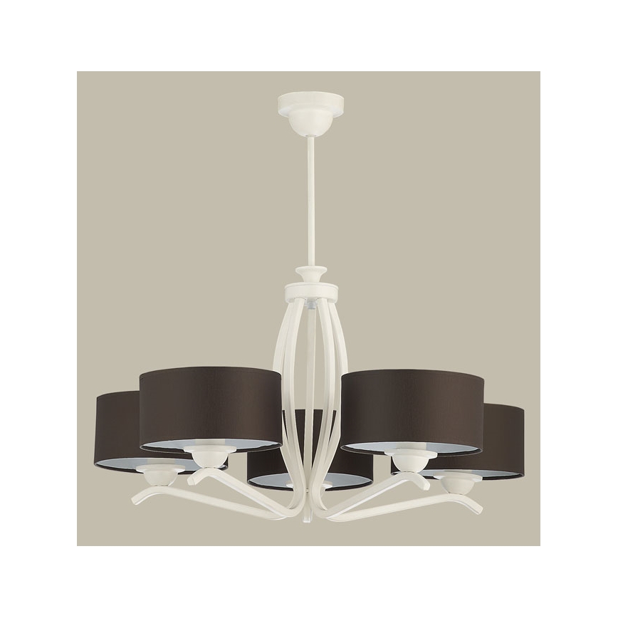 Jupiter 1192 - Viseća lampa KASZMIR 5xE27/60W/230V