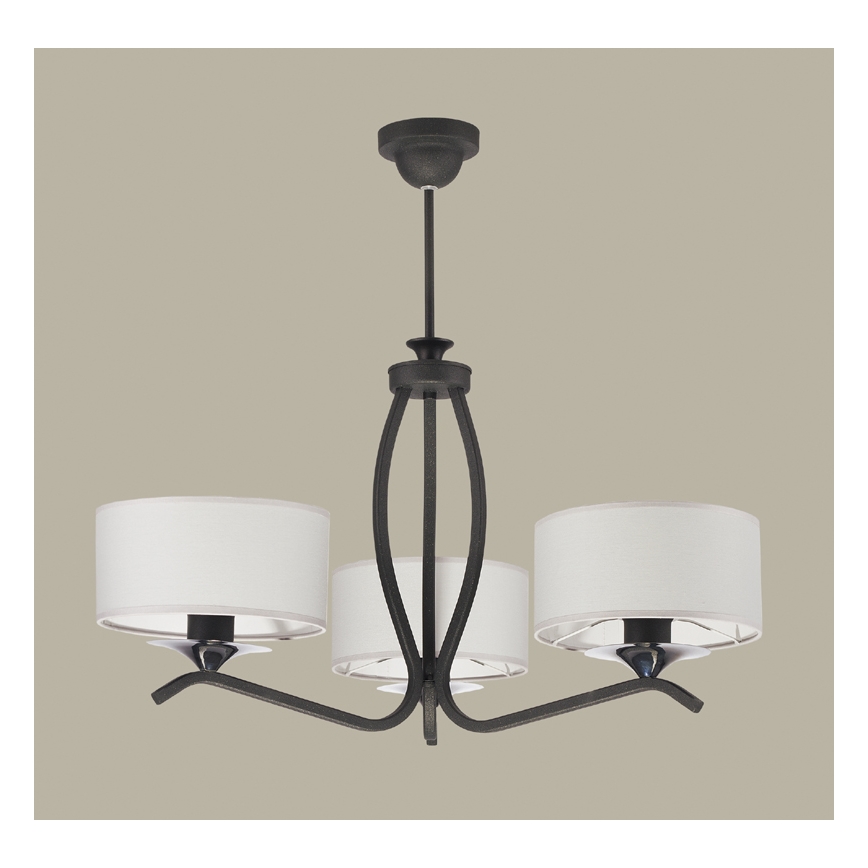 JUPITER 1278-KS3G - Luster KASZMIR 3xE27/60W