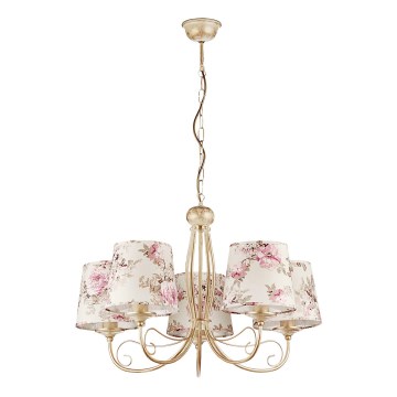 JUPITER 1284-SA5 - Viseća lampa SARA 5xE27/60W