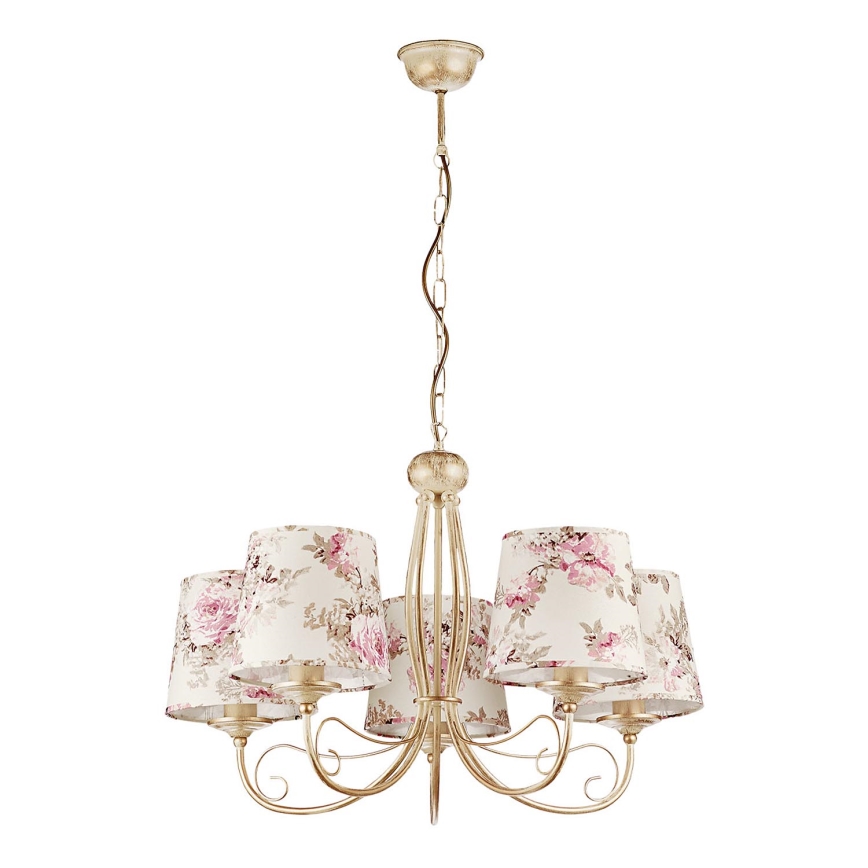 JUPITER 1284-SA5 - Viseća lampa SARA 5xE27/60W