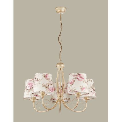 JUPITER 1284-SA5 - Viseća lampa SARA 5xE27/60W