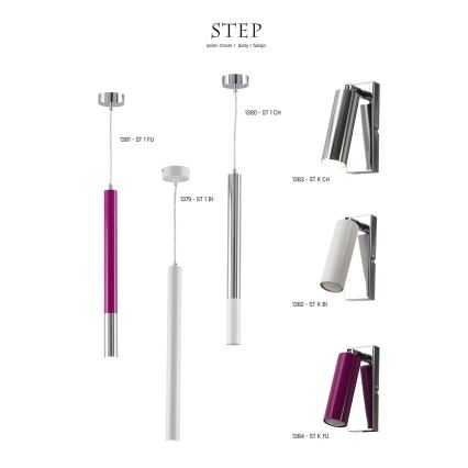 Jupiter 1382 - ST K BI - LED Zidna lampa STEP LED/4,3W/230V