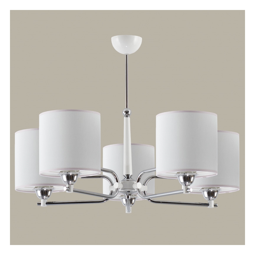Jupiter 1405 - TW 5 B - Viseći luster TWINGO 5xE27/60W/230V