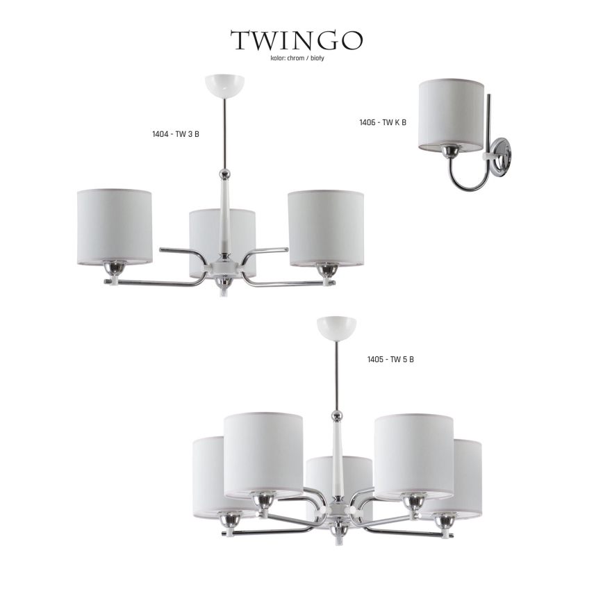 Jupiter 1406 - TW K B - Zidna lampa TWINGO 1xE27/60W/230V