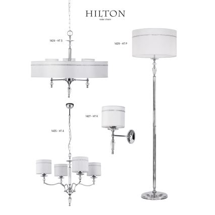 Jupiter 1427 - Zidna lampa HILTON 1xE27/60W/230V