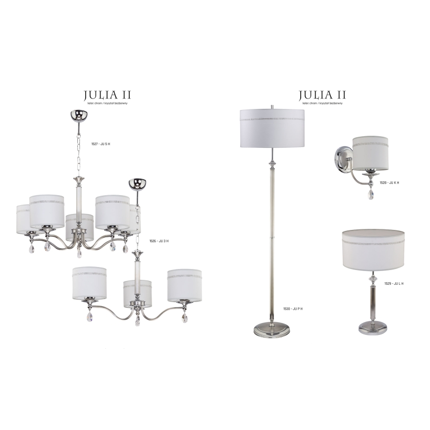 Jupiter 1529 - JU L H - Stona lampa JULIA II E27/60W