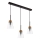 Jupiter 1545 - DM 3 TR - Viseća lampa DOMINO 3xE27/60W