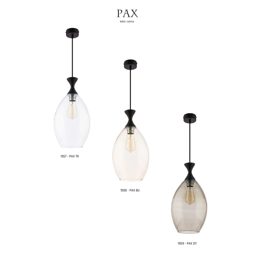 Jupiter 1558 - PAX BU - Viseća lampa PAX E27/60W
