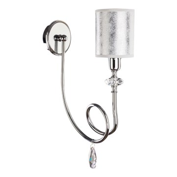 Jupiter 1597 - DE K1 CH - Kristalna zidna lampa DELFINA E14/40W