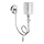 Jupiter 1597 - DE K1 CH - Kristalna zidna lampa DELFINA E14/40W