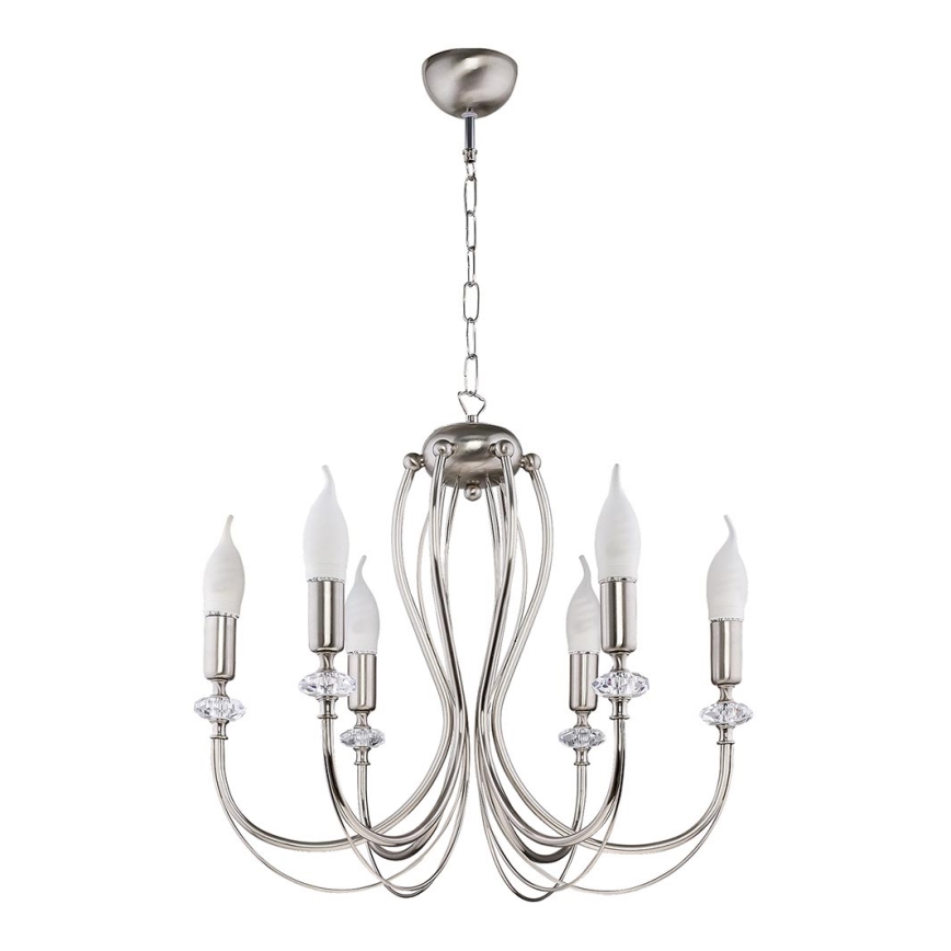 Jupiter 1616 - Luster na lancu MELODY 6xE14/40W/230V