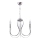 Jupiter 1687 - Luster na lancu MELANI 3xE14/40W/230V srebrno