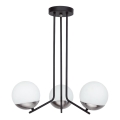 Jupiter 1723 - Viseći luster SANTA 3xE14/40W/230V sjajni krom
