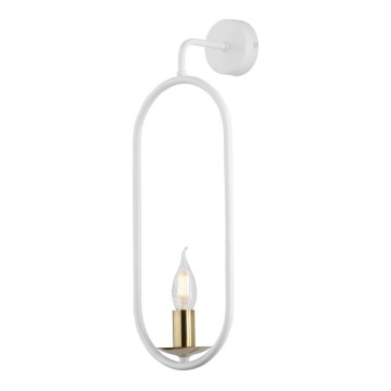 Jupiter 1816 - PIK E14 - Zidna lampa PONTI 1xE14/40W/230V bela