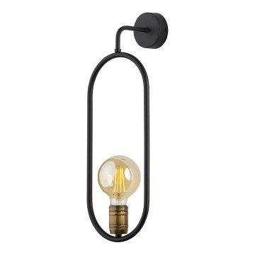 Jupiter 1820 - PIKE27 - Zidna lampa PONTI 1xE14/40W/230V crno