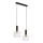 Jupiter 1847 - VA2 - Luster na sajli VANES 2xE27/60W/230V mesing/crno