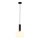 Jupiter 1852 - VA1 - Luster na sajli VANES 1xE27/60W/230V zlatna/crno