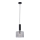 Jupiter 1858 - VA1 - Luster na sajli VANES 1xE27/60W/230V srebrno/crno