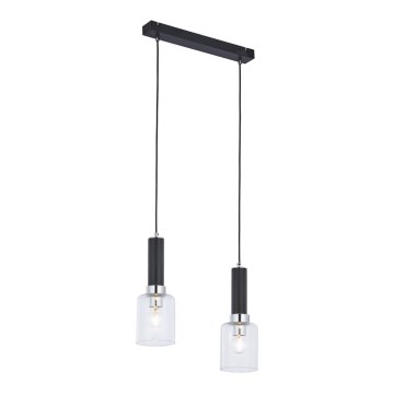 Jupiter 1868 - TU2 - Luster na sajli TULUZA 2xE27/60W/230V srebrno