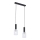 Jupiter 1868 - TU2 - Luster na sajli TULUZA 2xE27/60W/230V srebrno